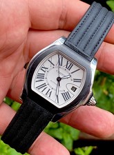 Cartier Roadster Mens Watch SS