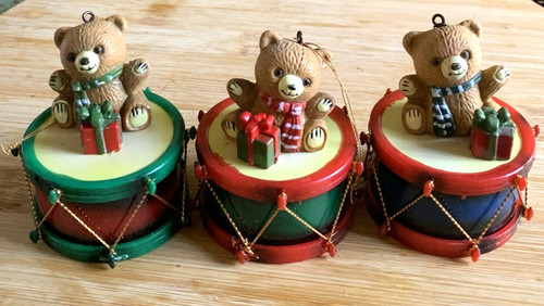 Ornament teddy bear - teddy, set