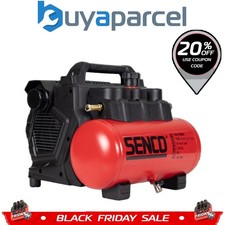 SENCO AC19306BL 6L Low Noise 67dB Portable Air Compressor Oil Free 1.5HP 240V 