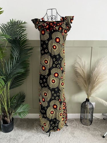 Stunning vibrant maxi frill - stunning,