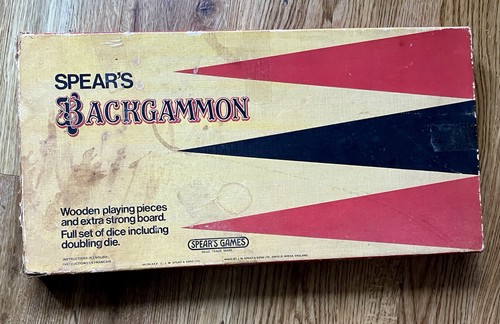 Backgammon spears games 1980s - backgammon,