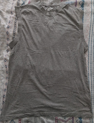 Jacamo grey sleeveless shirt - sleeveless, t-shirt