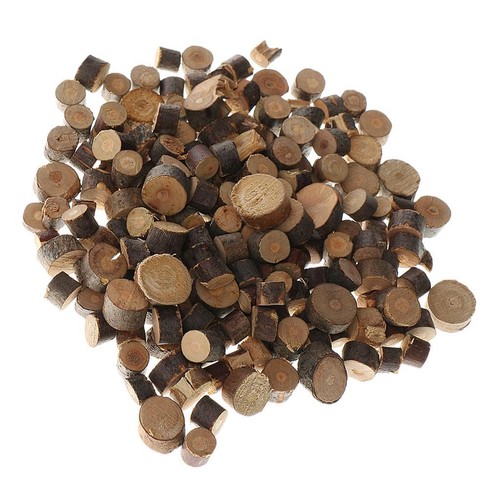 Pack 100 wood log - wood, slices