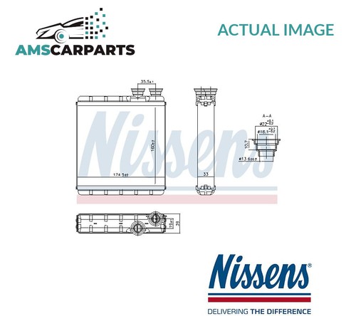 Heater radiator exchanger - heater,