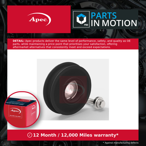 Crankshaft pulley fits - (tvd),