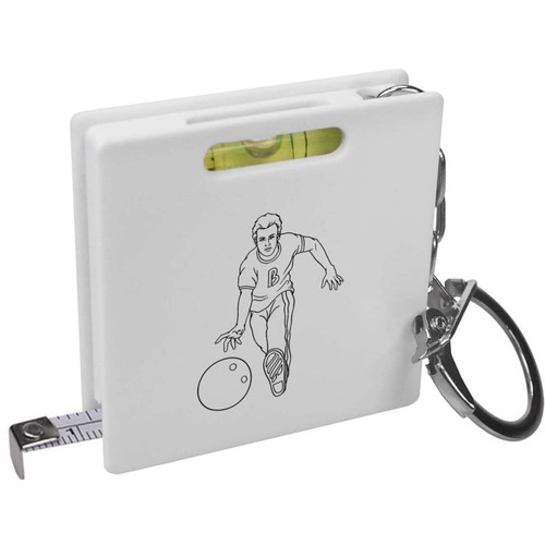 Bowling man keyring tape - 'bowling,