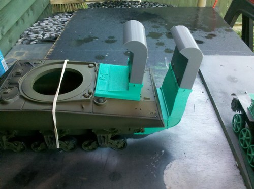 Tank 16th sherman heng - 1/16th,
