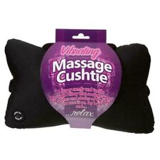 Massage Cushtie Relaxing Microbead Pillow Vibrating Cushion Battery Powered