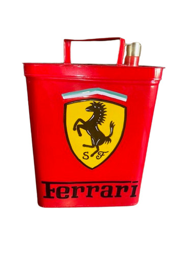 Ferrari square petrol can - ferrari,