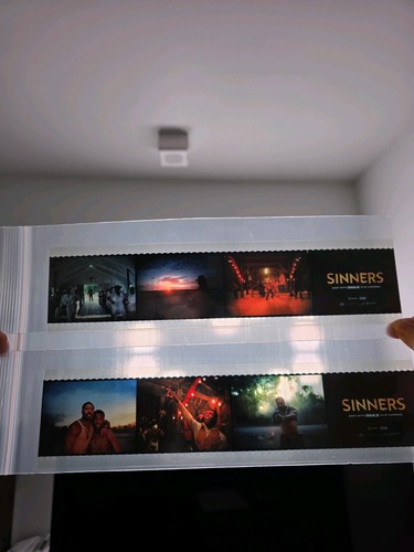 Sinners 70mm film strips both - sinners,