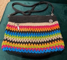 Sak Crochet multi coloured