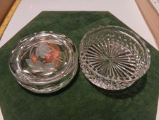 Vintage Crystal Trinket Box
