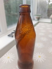  BROWN BEER ALE GLASS BOTTLE