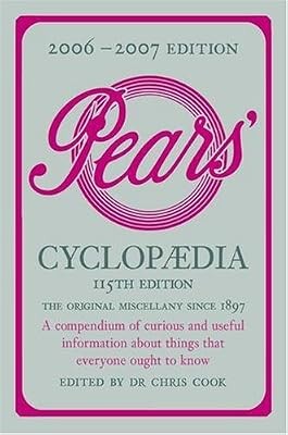 Pears cyclopaedia 2006 2007 - pears,
