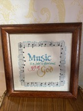 Superb Vintage 12x12ins OAK Wood Painting Frame - Currently With Tapestry £22ono