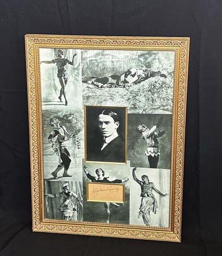 Rare vaslav nijinsky signed - rare,