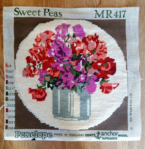Vintage penelope sweet peas - penelope,