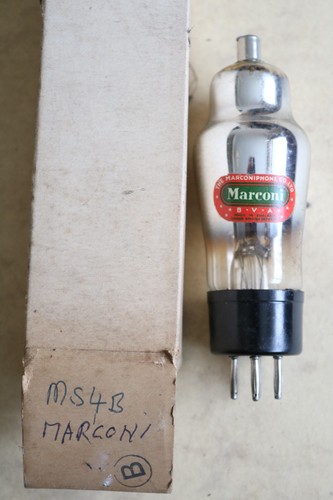 Ms4b marconi radio valve - marconi,