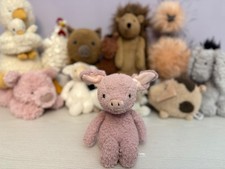 Jellycat Retired and Rare Tumbletuft Pig Brand New Without Tags, Genuine