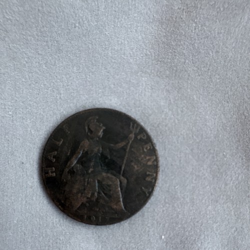 Great britain 1914 half - great, penny