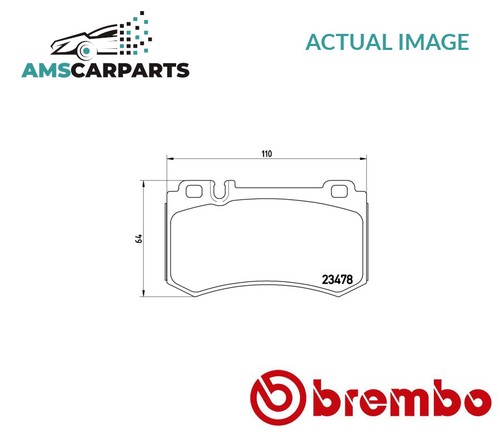 Brake pads set braking pad - brake,