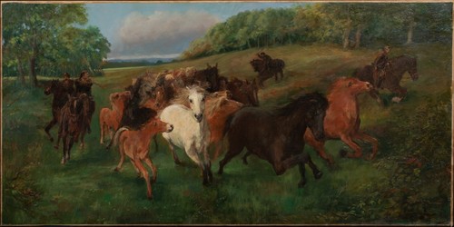 Huge 19th century - century, forest