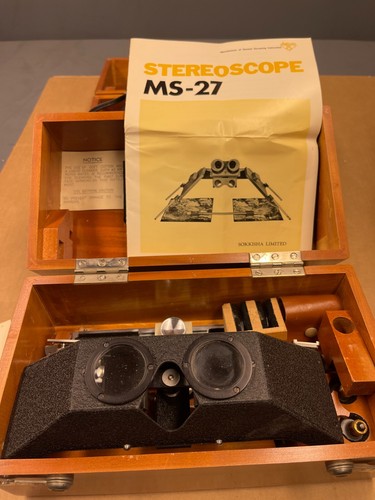 Sokkisha stereoscope - ms-27,