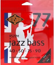 Rotosound RS77M Monel Medium Gauge Flatwound Bass Strings Medium Scale (40 50 7