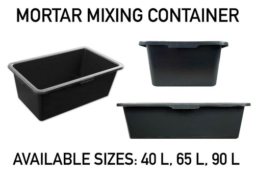 Mortar mixing container - mortar,