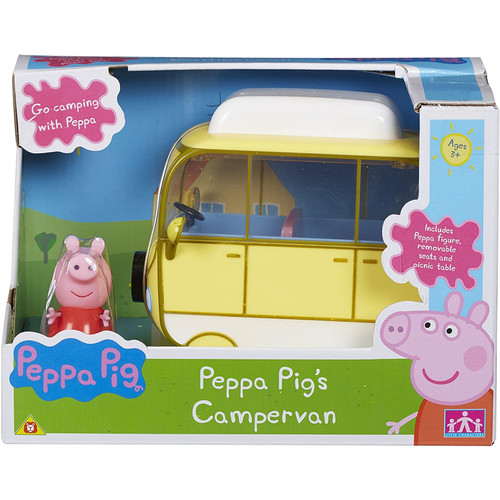 Peppa pig campervan vehicle - pig,