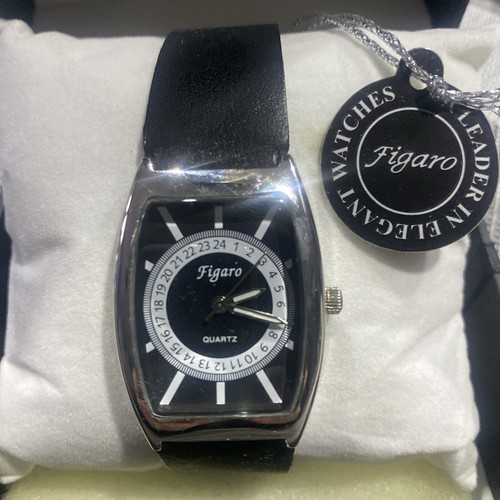 Figaro ladies quartz watch - ladies,
