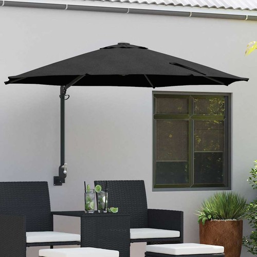 Wall mounted garden parasol - mounted,