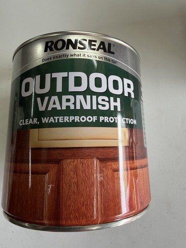 Ronseal outdoor varnish - 2.5l,