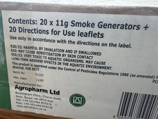 20x 11g Smoke Intesticide Generators
