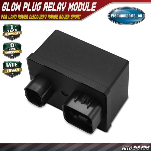 Glow plug relay - plug, for