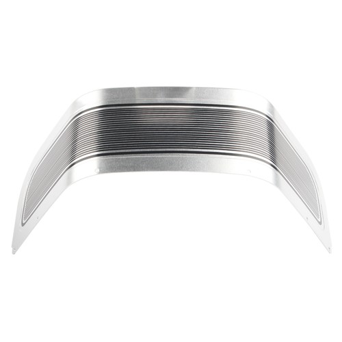 Chrome front fender trim skirt - chrome,