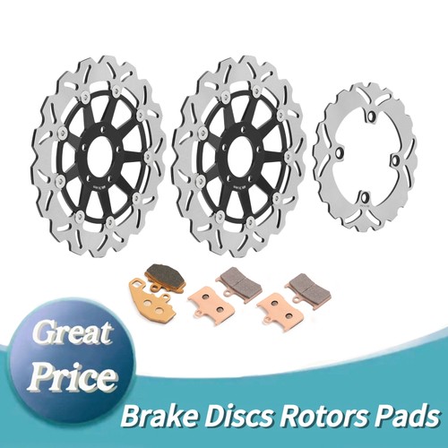 Front rear brake discs rotors - rear,