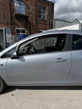 Vauxhall Corsa D Door Passengers Nearside Front Silver  Z163 3 Door 06-14 WN58