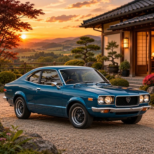 1973 mazda coupe classic - coupe,