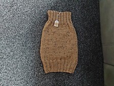 Hand Knitted Dog Jumper. M/L