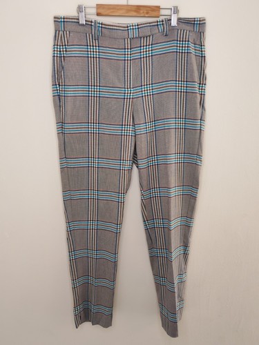 Blue mix plaid checked - blue,