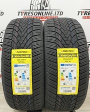 2 X 205 45 17 SONIX WINTER 205/45R17 88V XL AMAZING BRAND NEW M+S TYRES ❄️