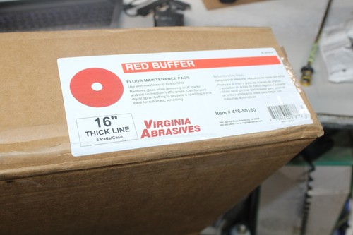 Virginia abrasives red buffer - virginia,