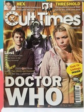 Cult Times Magazine Doctor Who December 2005 Issue 123 Christmas Invasion 