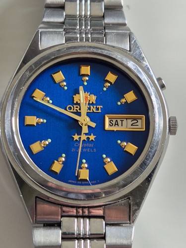 Orient tristar automatic blue - orient,