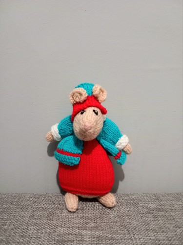 Handmade knitted crocheted - knitted,