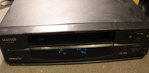 Matsui vcr vhs player - matsui, vcr/vhs