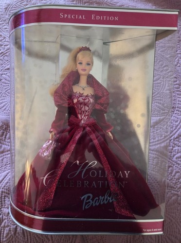 Holiday celebration barbie - holiday,