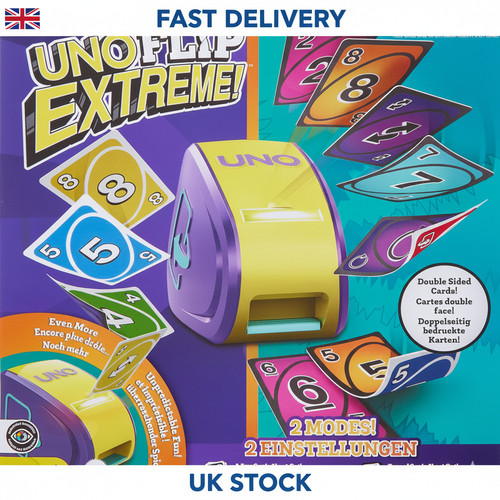 Uno flip extreme card - uno,