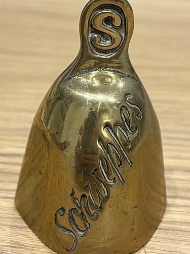 Schweppes brass bell - schweppes,